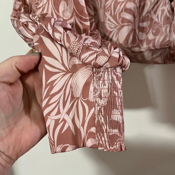 Florence Balducci for Anthropologie Collared Blouse Size Medium - Picture 7 of 15